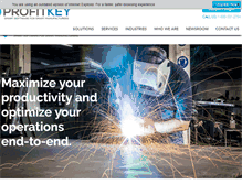 Tablet Screenshot of profitkey.com